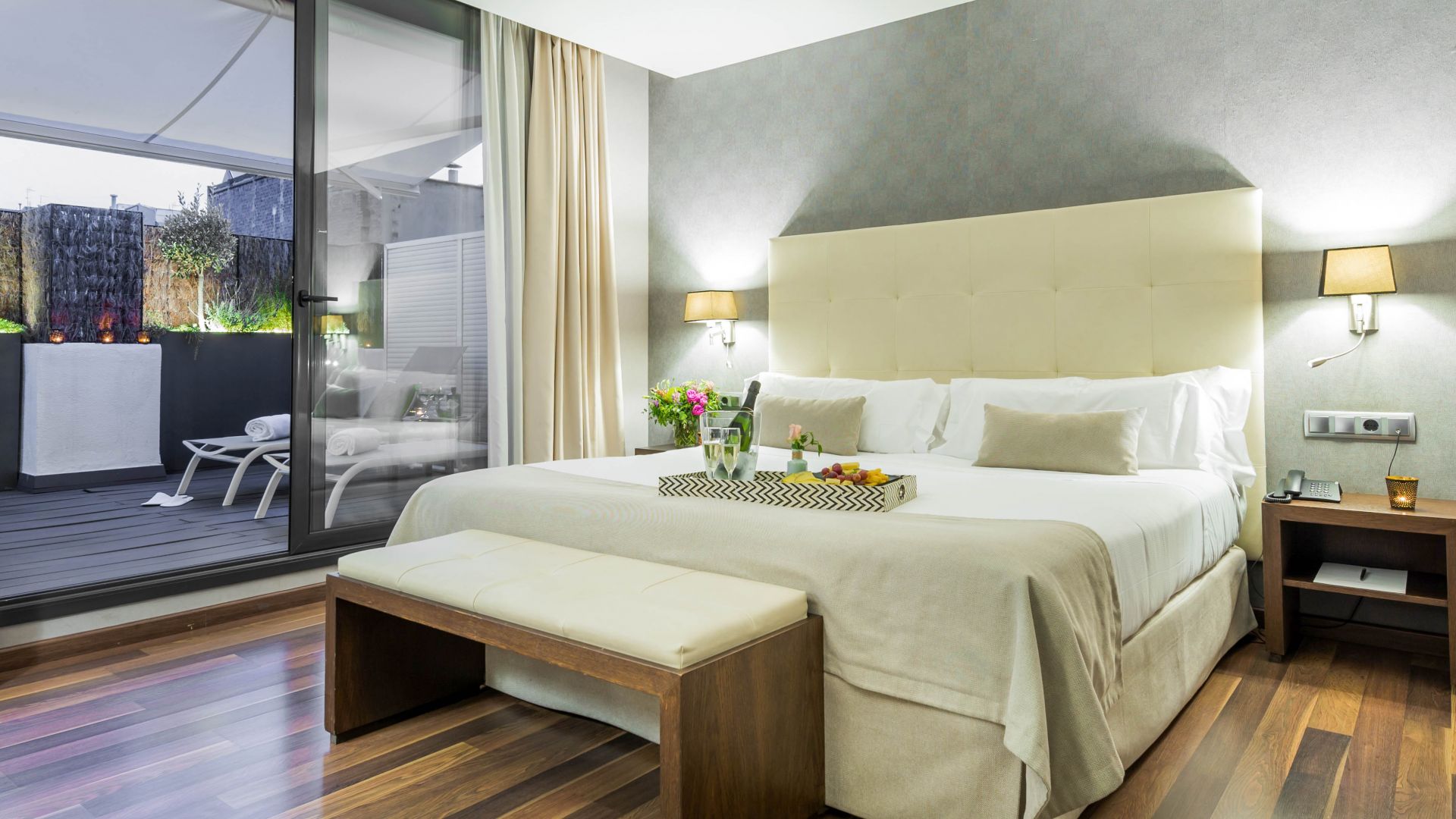 Junior Suite con terraza y jacuzzi